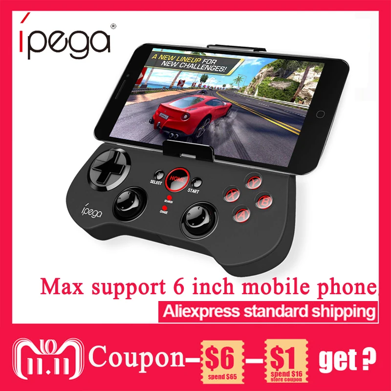 

IPEGA PG-9017S PG 9017S Wireless Gamepad Bluetooth Game Controller Gaming Joystick for Android/ iOS Tablet PC Smartphone TV Box