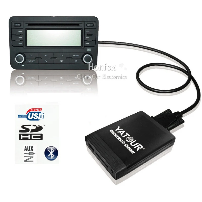 Yatour YT M06 For Nissan / Infiniti Car MP3 interface USB SD MP3 SD AUX adapter interface