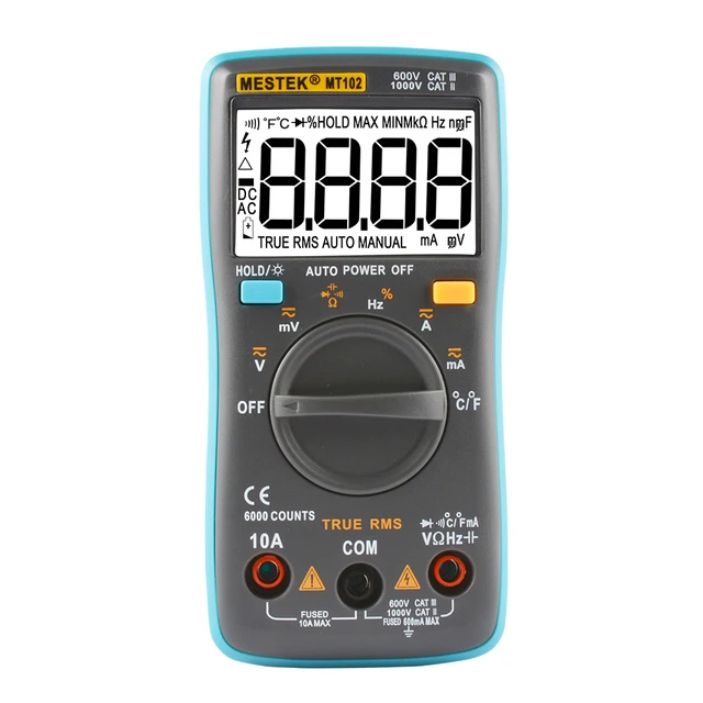 Digital Multimeter Professional Probe Tester 6000 Counts Digital Meter Multimeters Multi Meter Multitester Better Than Rm102 Digital Multimeter Professional Probe Tester 6000 Counts Digital Meter Multimeters Multi Meter Multitester Better Than Rm102