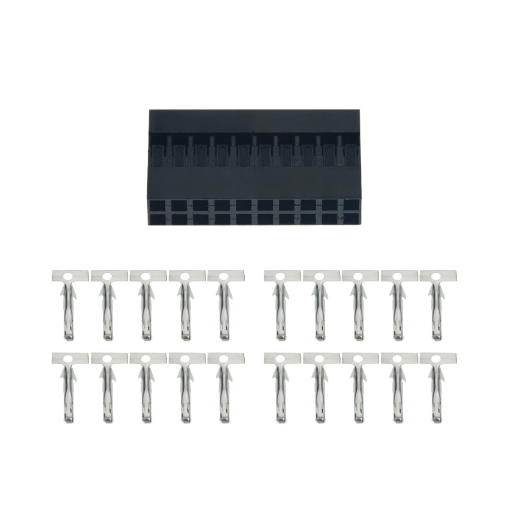 Taiss 560PCS JST XH Connector Kit,2.54mm 2Pin 3Pin 4Pin