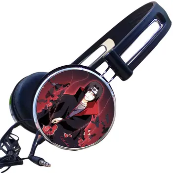 

Custom Naruto Uchiha Sasuke Anime Headphone Headphones Gaming Headset Stereo Headphones for Internet Bar Mobile Phone Mp3 Player