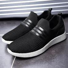 Hot 2017 New summer Mesh shoes running sport man Cushioning Light Sneakers Soft Footwear Classic Sports running shoes for men