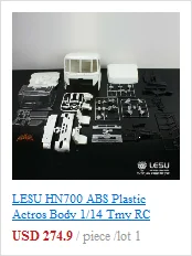 LESU HN700 ABS пластик Actros Body 1/14 Tmy RC тягач DIY Модель TH02095