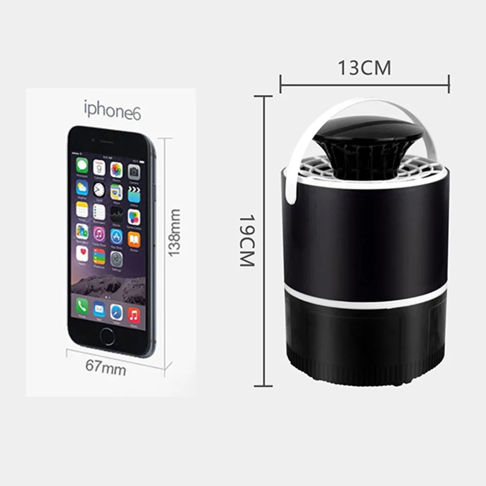 USB Charing Электрический комаров убийца Лампа Электрическая муха Жук Zapper убийца насекомых-комаров Светодиодный лампа ловушка лампа борьба с вредителями