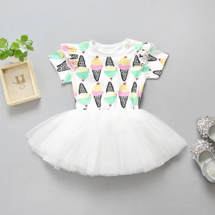 Toddler Baby Girl Kid Lace Ruffle Wedding Party Tutu Dress Girls Outfits Set Infant Newborn Girls Lovely Soft Princess Dresses lovely baby boy girl toddler newborn kid solid comfy romper soft jumpsuitth002