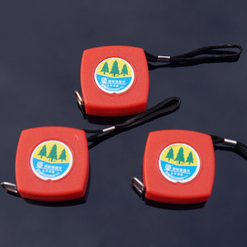 2m Measuring Tape Retractable Metric/ Feet/ Inches Measuring Diameter Tape Rule Tapeline Measuring Tool