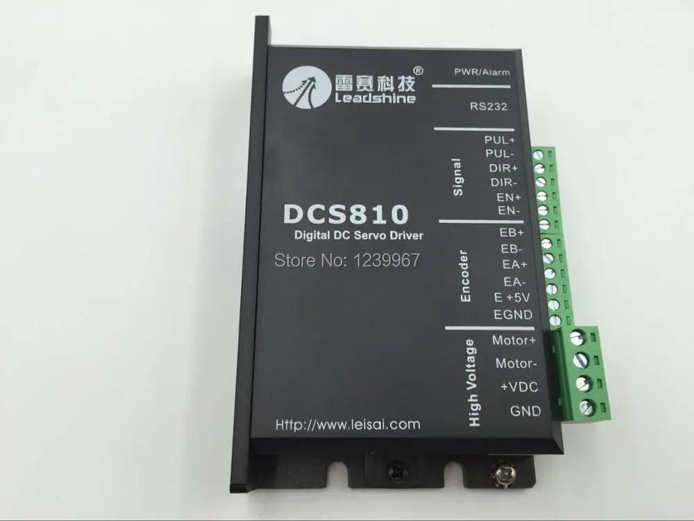 Nuevo Cepillo de CC Digital Servo Drive 80VDC//20A Leadshine DCS810 eg
