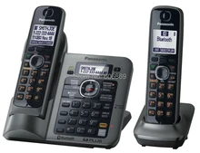 Sistema inalámbrico digital answerin kx-tg7641t teléfono original 98% nuevo para panasonic