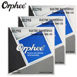 Оригинальный Orphee qb295 040-125 электрический бас 5 строк бас нормальный свет глубокий тембр никелевого сплава Гитары строки 3 комплекта