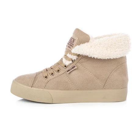 brown Hiver Neige Bottes red Femmes Huanqiu De Chaud Fourrure Mode Black Cheville khaki Xt09 Femelle Nouvelle Et Automne Chaussures zqYpw7a