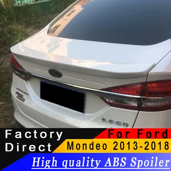 

For Ford Mondeo Sedan 2013 to 2018 rear spoiler High quality ABS material spoiler primer DIY any color spoiler For Mondeo