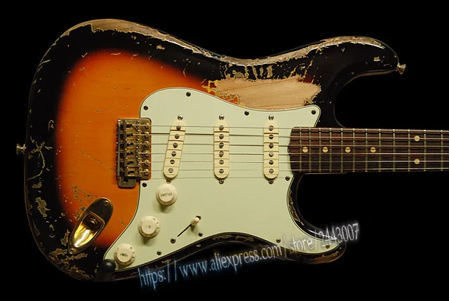 GC Custom Shop Mesterbuilt Mike McCready Owned Replica Relic 1959 Electric Guitar GC Custom Shop Mesterbuilt Mike McCready Owned Replica Relic 1959 Electric Guitar