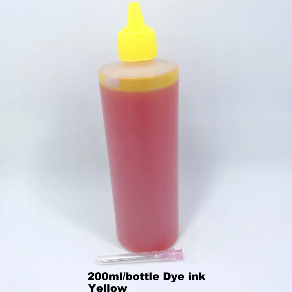

YOTAT 200ml/bottle Universal Refill Dye Ink Kit Compatible For Brother For CANON For Epson For HP Printer All Inkjet Printer