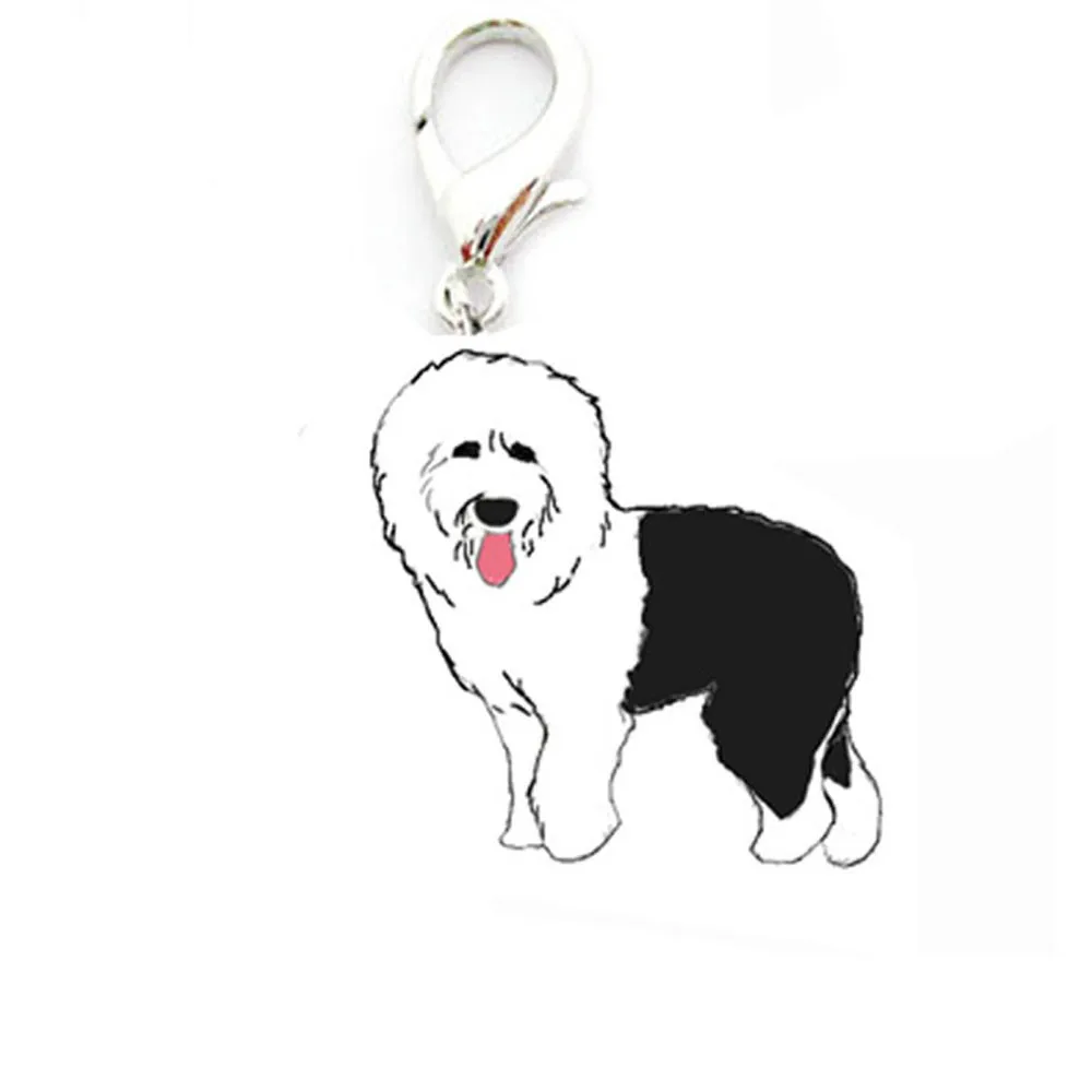 

Sheepdog Dog ID Name Tag Disc Disk Pet ID Enamel Accessories Anti-lost Pet Jewelry Collar Necklace Pendant Dog Tag Supply