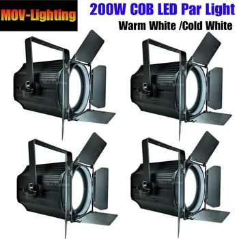 

4pcs/lot 200W Warm White Cold Light COB LED Par Light For Stage Disco