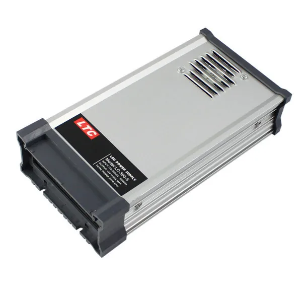 

Rainproof power supply LTC LC-5-300W 175-240V To 5V 60AEnergy Efficient Rain-proof Switching LED Power Supply- Silver