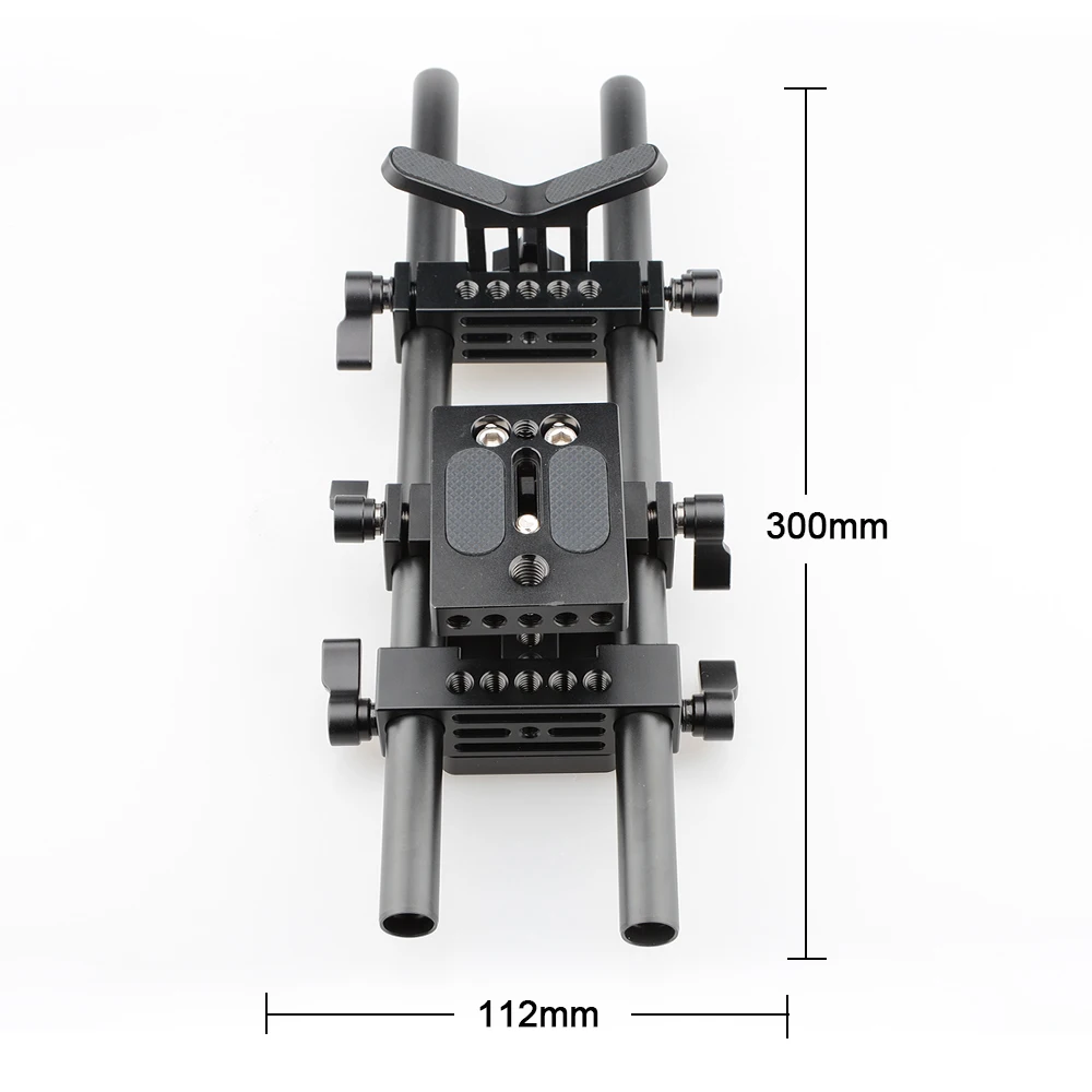  CAMVATE Pro DSLR Shoulder Mount Support Rig Kit For Universal Use C2404
