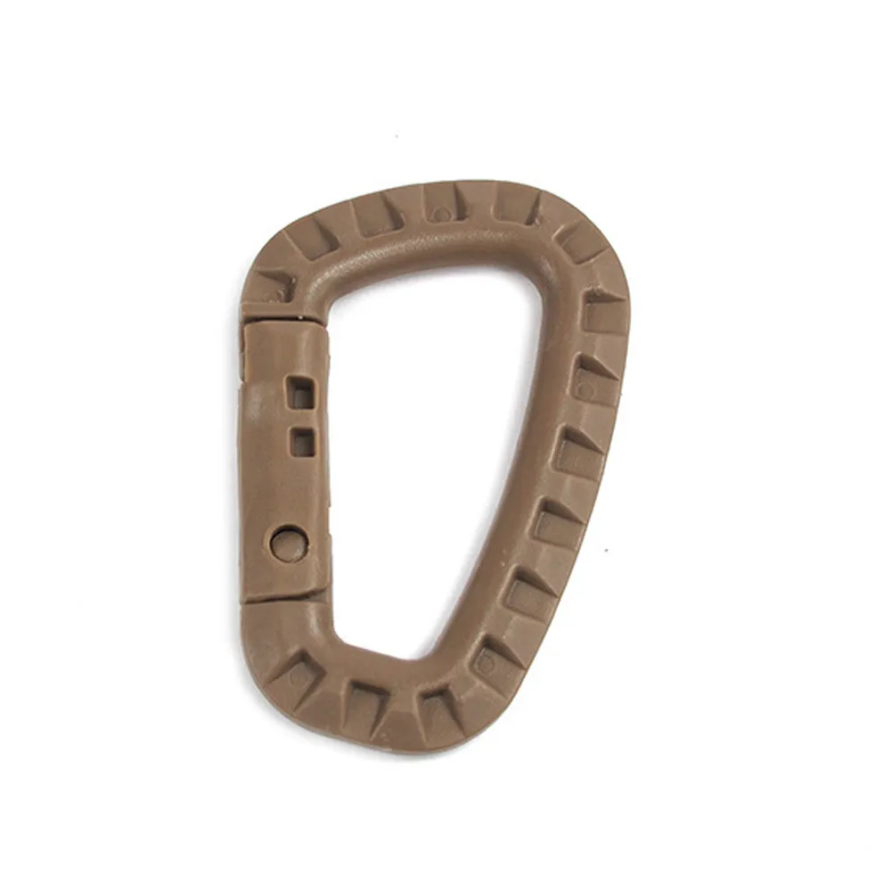 

Multipurpose D-Ring Locking Hanging Hook Tactical Link Snap Keychain