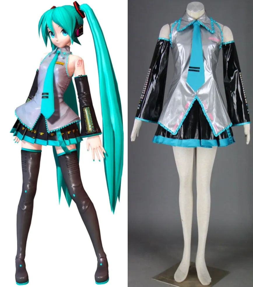 

Vocaloid Vocaloid Chogokin Hatsune Miku Cosplay Halloween Costume