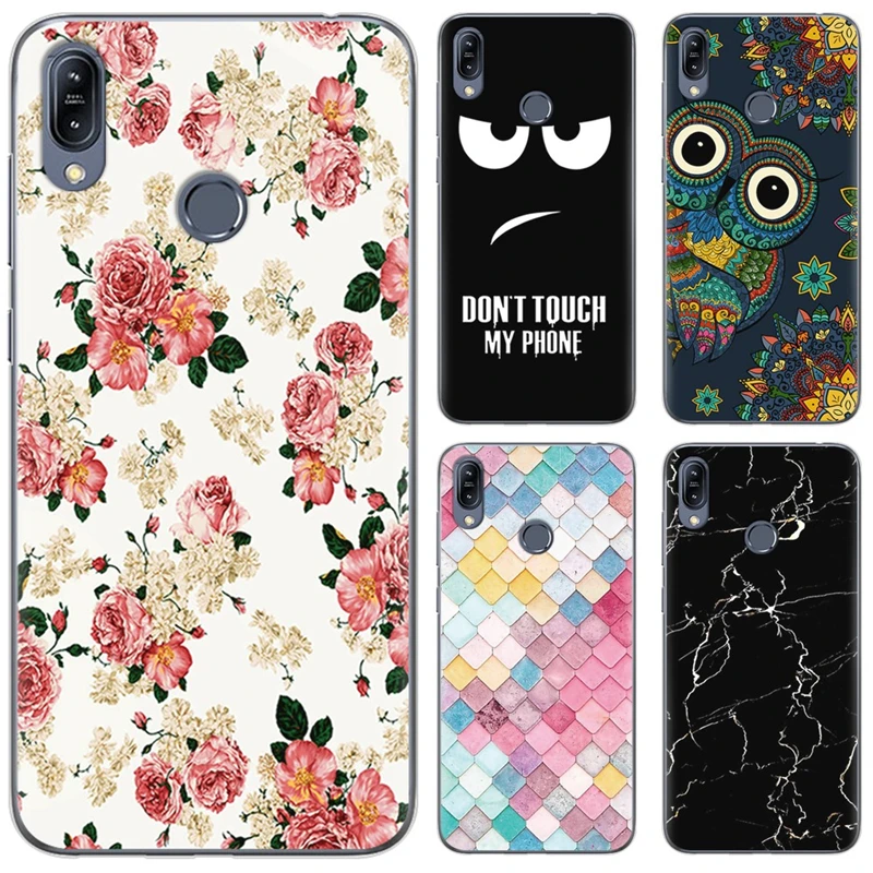 

Soft Phone Case For ASUS ZENFONE MAX M2/ ZB633KL/ ZB632KL Cute Style Stylish Design Colorful Painted TPU Silicone Case Shell