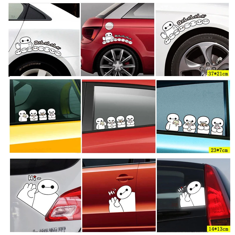 

Funny Car Sticker Car Trunk Cool Window Decal Car Decal Covers Waterproof Car Styling