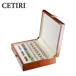 Четыре Роскошные 20 пар ювелирные запонки кольца Подарочная коробка запонки Коробки для Для мужчин высокое качество деревянная коробка с