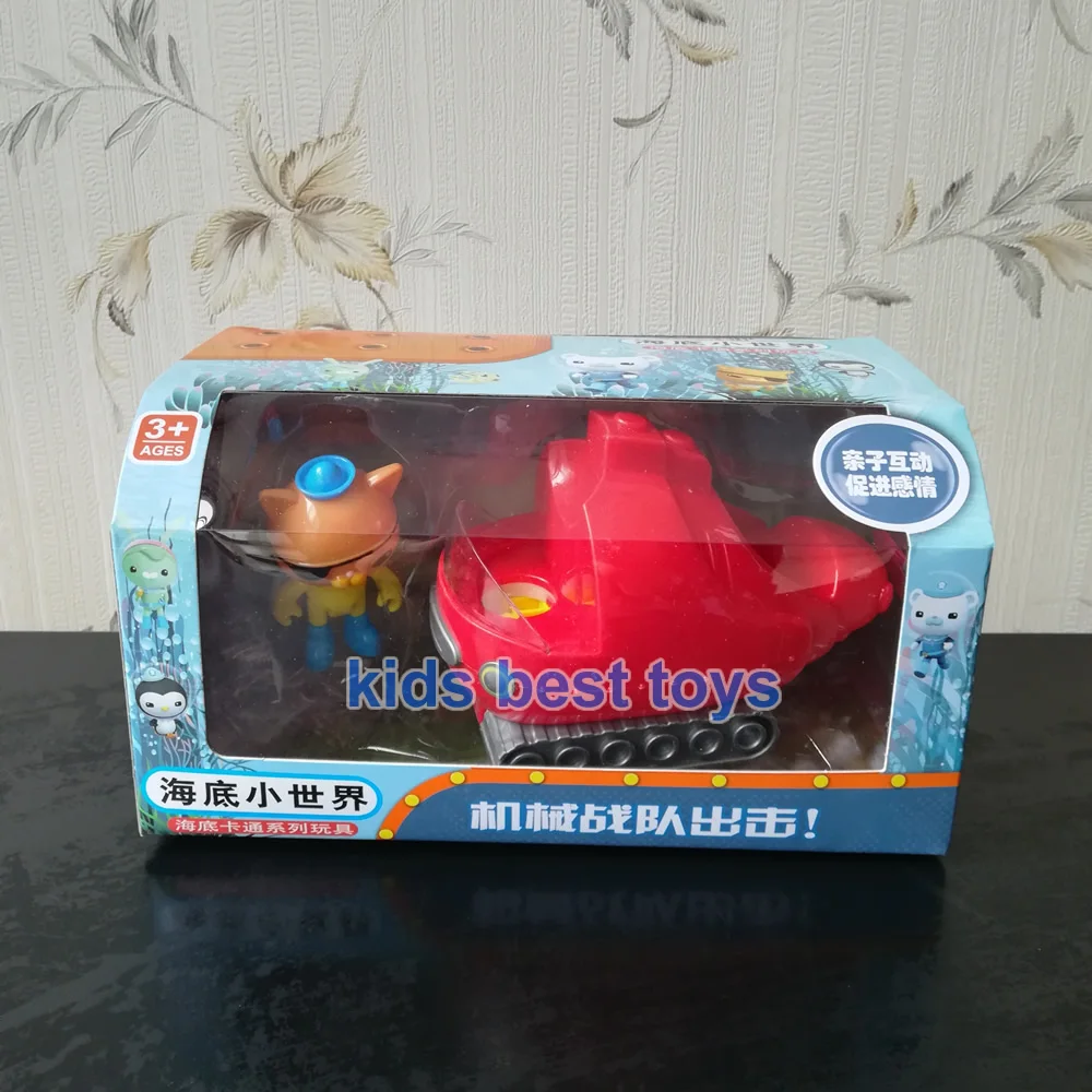 Модель корабля Octonauts GUP A C D модель игрушки капитан Barnacles Kwazii Shellington лучший подарок