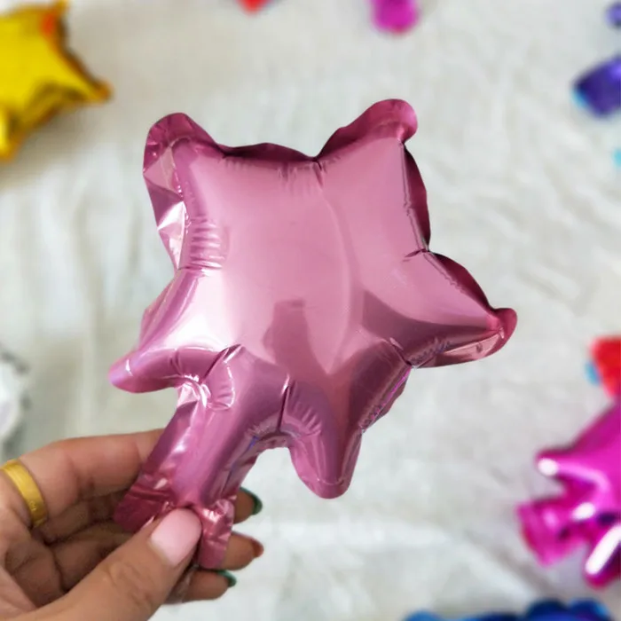 

20pcs 5inch small cute star heart foil balloon wedding decoration birthday party baby shower balloon decoration toy