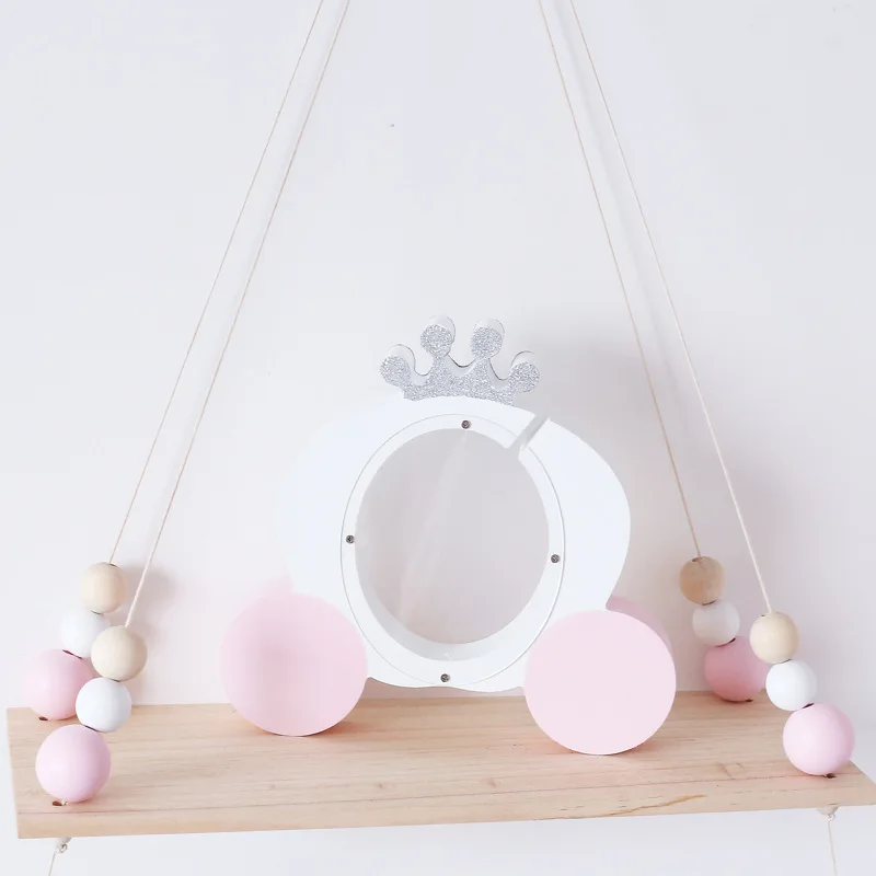 Kids crown Piggy Bank Home Personalized Gift Money Coin Box Gift Pumpkin Car with Crown Piggy Bank White Pink
