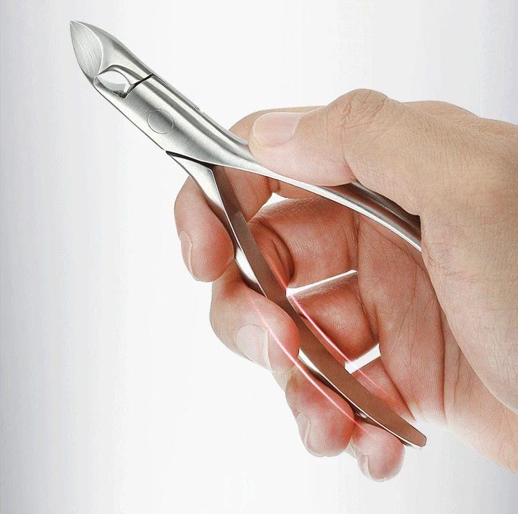 

Podologia New Stainless Steel Toe Nail Cutter Clipper Nipper Chiropody Heavey Buty Thick Nails Manicure Pedicure With File Tool