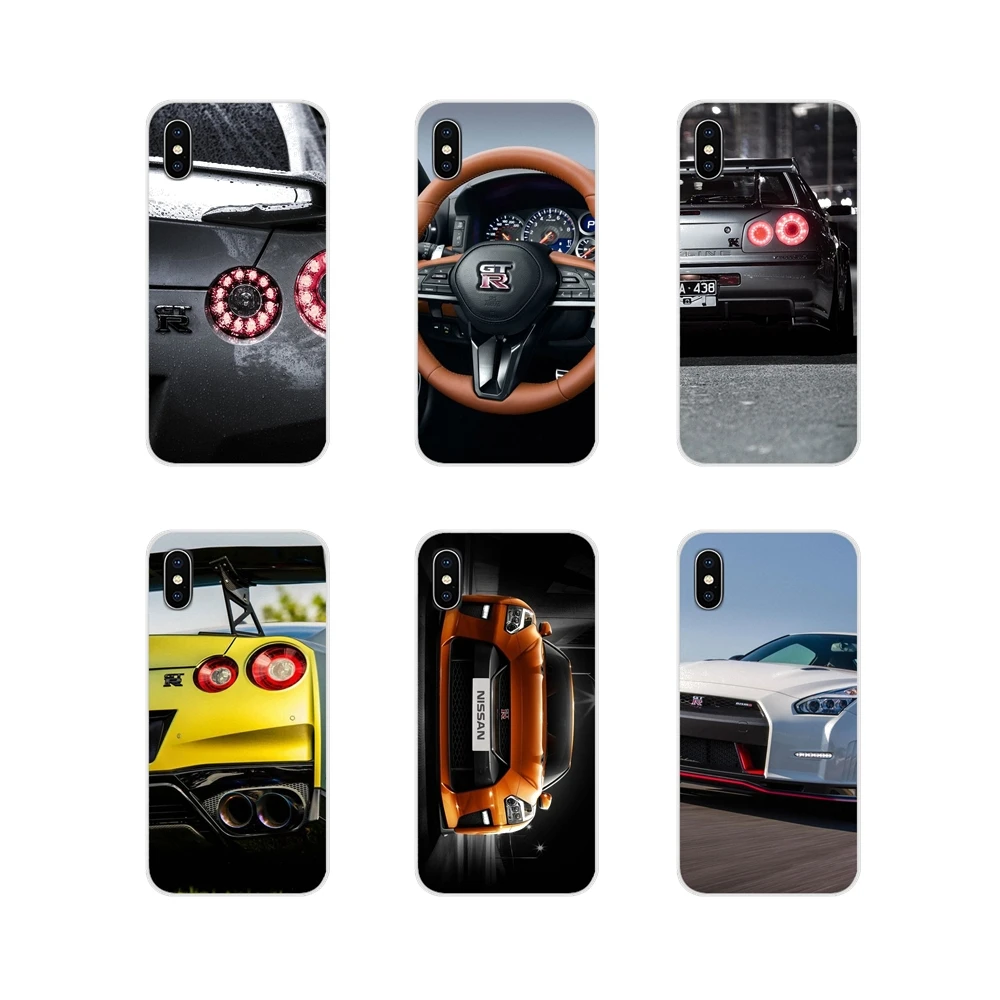 Спортивный автомобиль NISSAN Gt-r для Samsung Galaxy A5 A6S A7 A8 A9S Star J4 J6 J7 J8 Prime Plus 2018 аксессуары