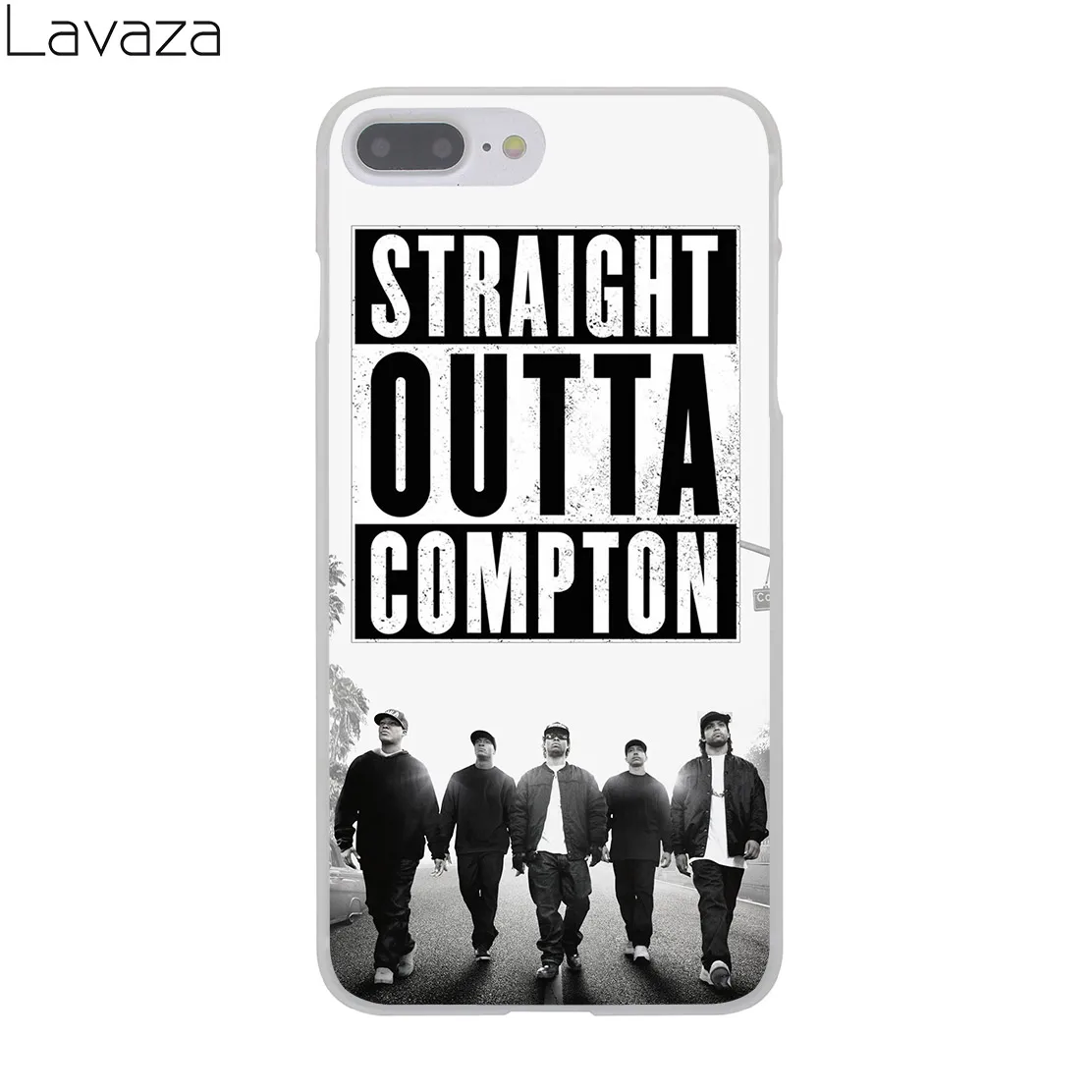 Lavaza Straight Outta Compton NWA Night Watch Art жесткий чехол для телефона iPhone XR X 11 Pro XS Max 8 7 6S 5 5S SE 4S 4 10