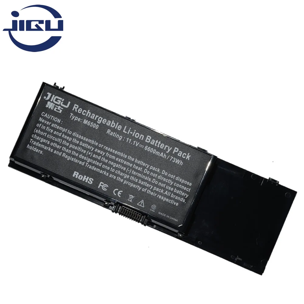 JIGU Новый аккумулятор для ноутбука 312 0873 C565C KR854 8M039 DW842 DELL Precision M6400 M6500 11 1 V 6600MAH|new laptop