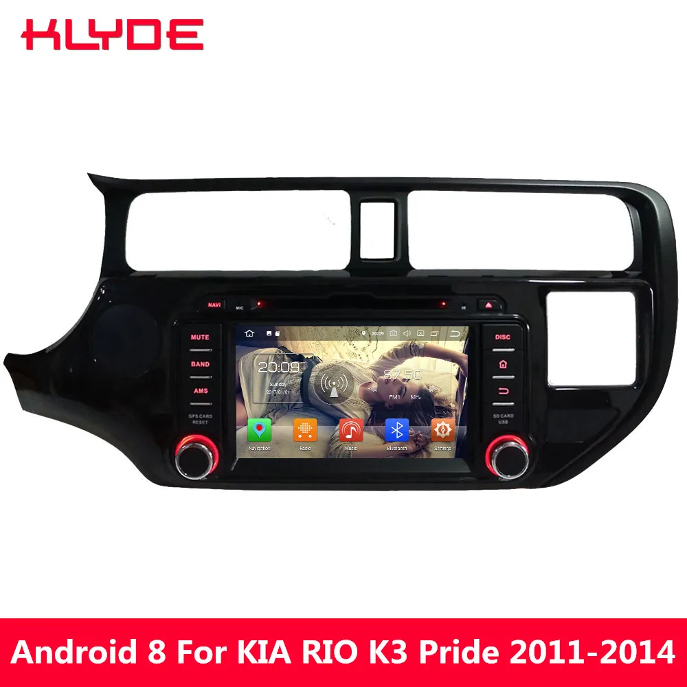 KLYDE Android 8 4GB RAM 32GB ROM Octa Core 4G WIFI RDS DAB Car DVD font