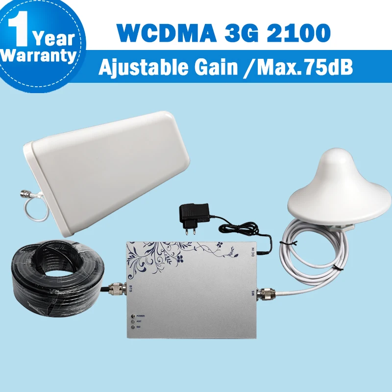 

lintratek 3G WCDMA 2100 Cell Phone Signal Repeater MGC (Band 1 ) 2100 Intelligent Control UMTS 2100mhz Mobile Cellular Booster07