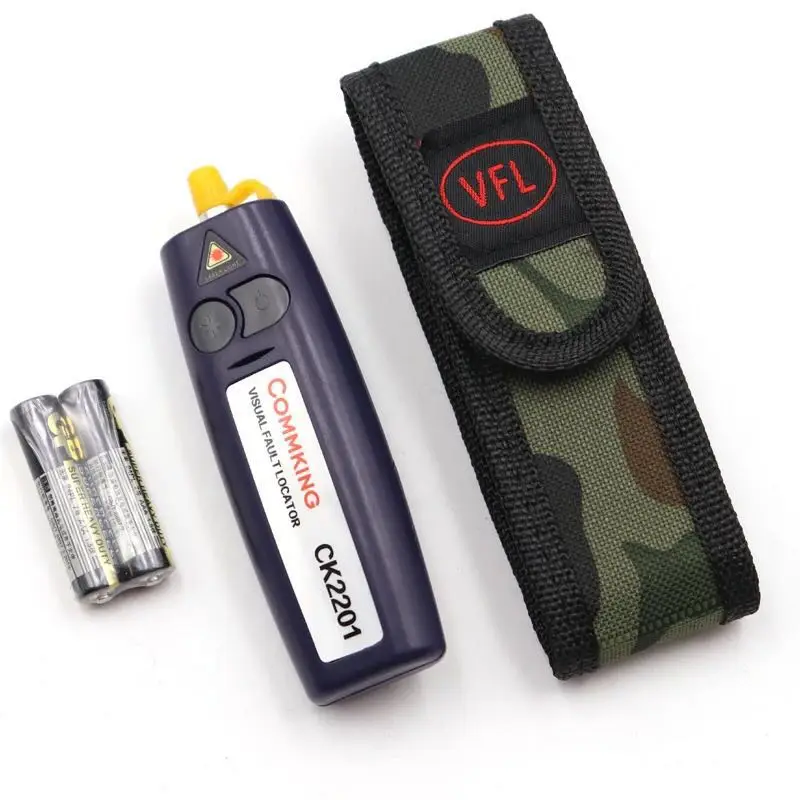 

Fiber Optical Visual Fault Locator Pocket size VFL 20mw/20km Optical Fiber Cable Fault Locator