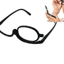 Вращающиеся увеличительные очки для макияжа, очки для чтения, женские косметические очки для пресбиопии, складные очки