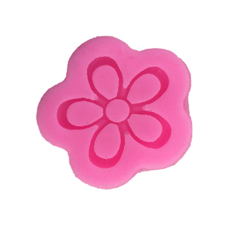 Новинка DIY силиконовые формы для торта украшения помадки плесень мини цветок мыло шоколадная форма - Цвет: 1