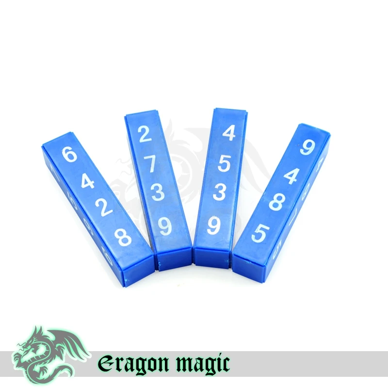 Block font b Calculation b font Magic Tricks Free Shipping Magia Trick Toys Child Easy Close