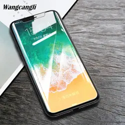 Wangcangli полное покрытие из закаленного стекла для Xiaomi Mi 8 протектор экрана анти-Взрывная пленка для Xiaomi Mi 8 SE твёрдый край стекла