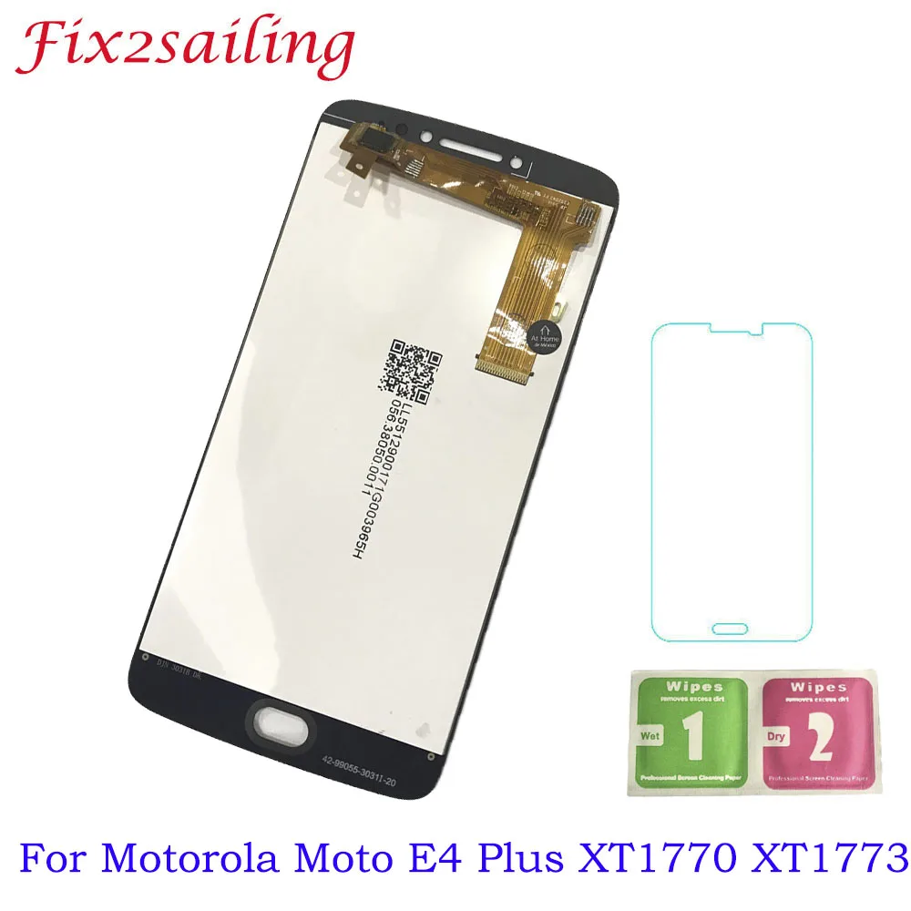 

100% Tested LCDS For Motorola Moto E4 Plus XT1770 XT1773 XT1771 XT1772 LCD Display Touch Screen Digitizer Assembly Replacement