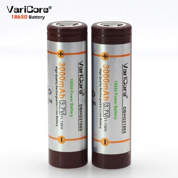 

2PCS VariCore New Original HG2 18650 3000mAh battery DBHG21865 3.6V discharge 20A dedicated For E-cigarette Power battery