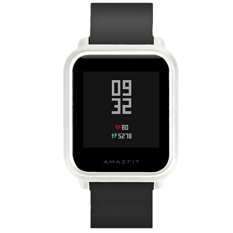 Чехлы для часов рамка для Amazfit Bip Молодежный защитный чехол умных часов чехол тонкий цветной каркас чехол защитная оболочка для Xiaomi Huami