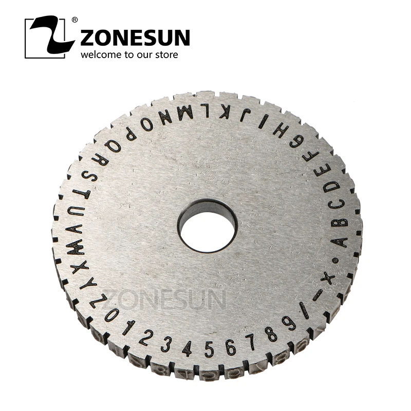 Машина для тиснения ZONESUN дополнительная Шестерня ручной стали этикетка