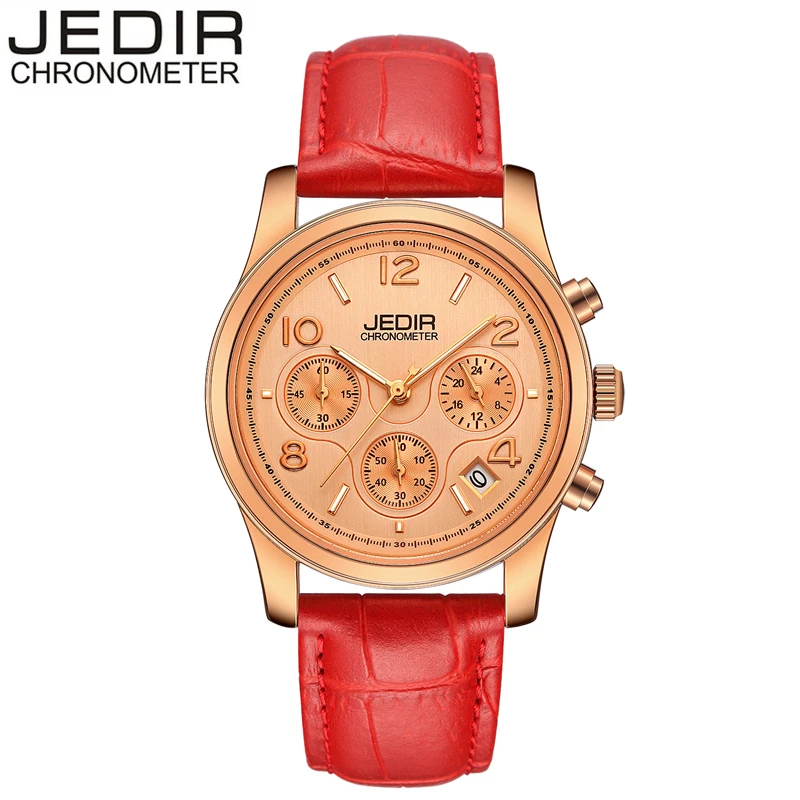 

JEDIR Luxury Quartz Women Watches Brand Fashion Ladies Auto Date Watch Clock Relogio Feminino for Female Wristwatches 6004