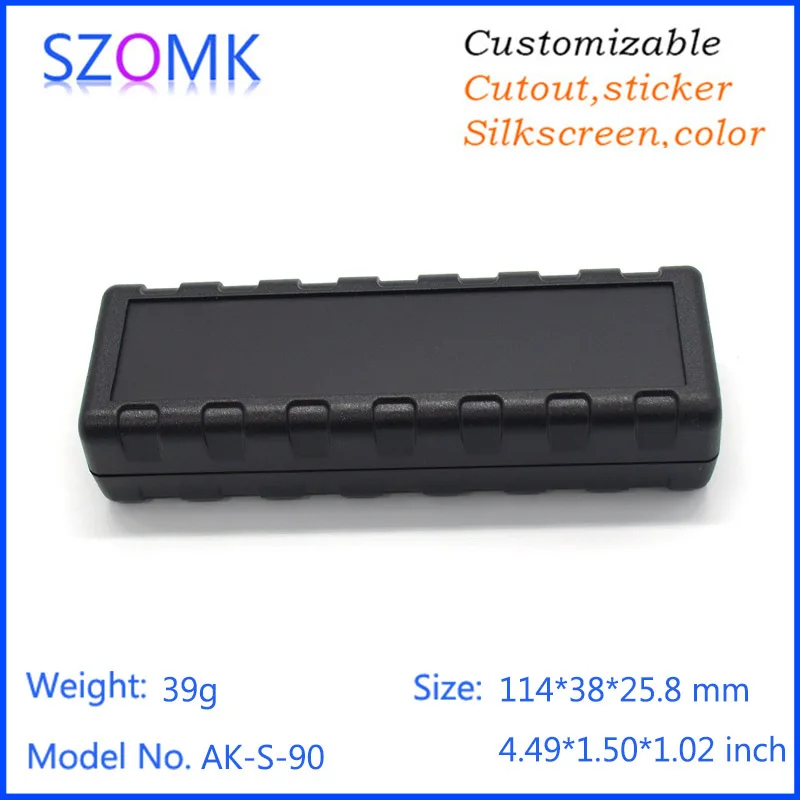 plastic enclosure for electronics control box szomk diy enclosure junction box plastic housing small abs instrument enclosure distribution box black plastic box enclosure electronics case  (13).jpg
