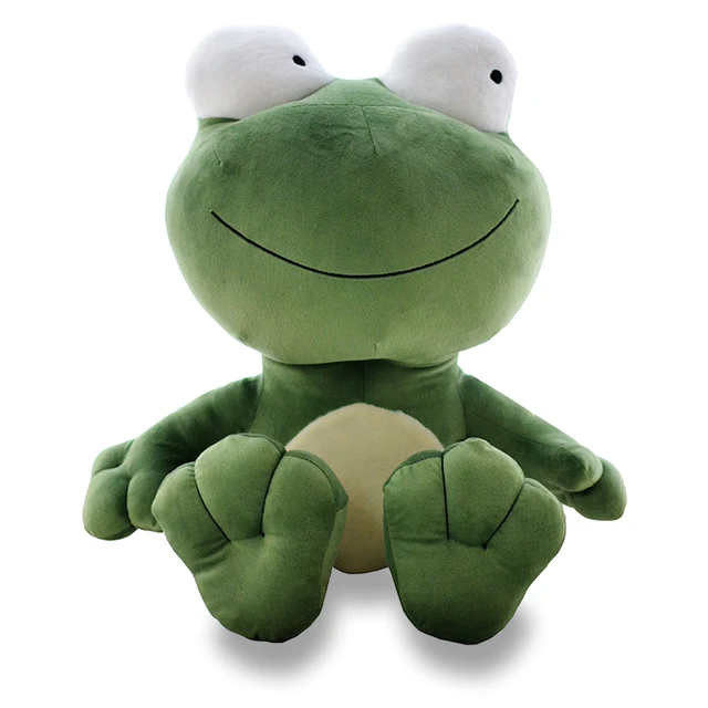 new creative plush frog toy lovely big eyes green frog doll about 70cmin Stuffed & Plush