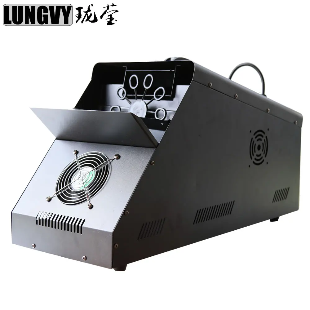 Free Shipping 1000W Fog Bubble Machine Wireless Remote Control Stage