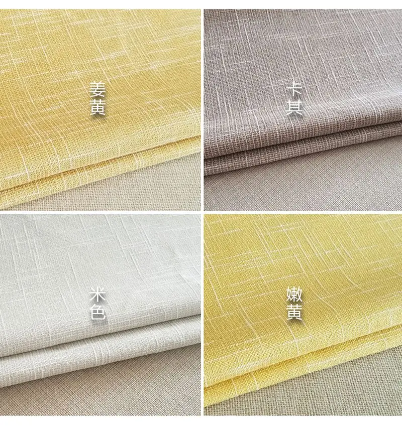 Льняная ткань с покрытием для обивки, полиэстер, льняная ткань для шитья диванных подушек 50*145 см/шт. L09