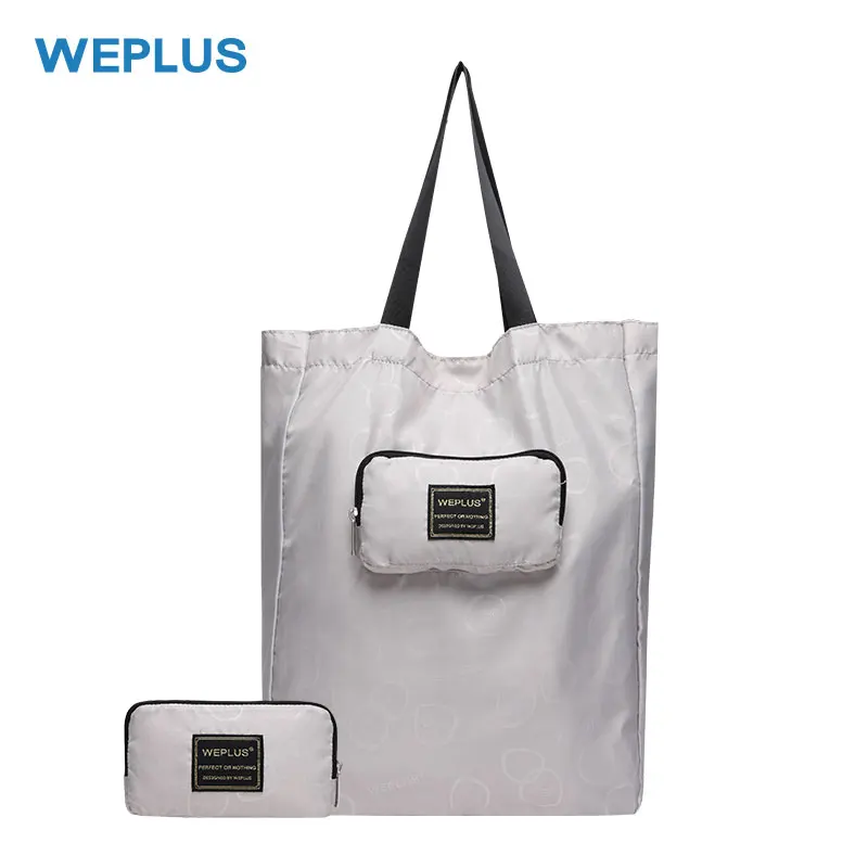 Дорожная складная сумка для покупок WEPLUS женщин и мужчин нейлоновые складные